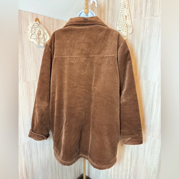 Blair Corduroy Jacket Coat with Sherpa Lining - Picture 2 of 7